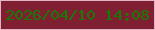 文字の大きさ：5、枠の色：e2b3c6、背景の色：7f1f31、文字の色：157b02 無料ブログパーツのブログ時計