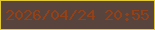 文字の大きさ：2、枠の色：e2c932、背景の色：58433d、文字の色：924119 無料ブログパーツのブログ時計