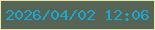 文字の大きさ：3、枠の色：e2e7b0、背景の色：566456、文字の色：1ca7d2 無料ブログパーツのブログ時計