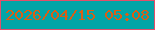 文字の大きさ：3、枠の色：e34f6a、背景の色：02a5a7、文字の色：db5e14 無料ブログパーツのブログ時計