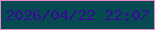 文字の大きさ：5、枠の色：e38bca、背景の色：064a52、文字の色：360a94 無料ブログパーツのブログ時計