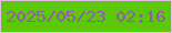 文字の大きさ：5、枠の色：e3bde4、背景の色：5cc908、文字の色：935caa 無料ブログパーツのブログ時計