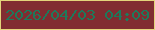 文字の大きさ：4、枠の色：e3d57b、背景の色：812d31、文字の色：1d7a5b 無料ブログパーツのブログ時計