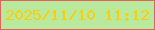 文字の大きさ：4、枠の色：e4625c、背景の色：b8e99c、文字の色：fbcd0d 無料ブログパーツのブログ時計