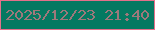 文字の大きさ：4、枠の色：e4708a、背景の色：057961、文字の色：9e787b 無料ブログパーツのブログ時計
