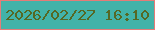 文字の大きさ：5、枠の色：e47c78、背景の色：42b3a9、文字の色：556824 無料ブログパーツのブログ時計