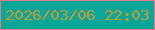 文字の大きさ：1、枠の色：e47d89、背景の色：0aa699、文字の色：c49c36 無料ブログパーツのブログ時計