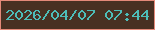 文字の大きさ：1、枠の色：e48979、背景の色：483022、文字の色：4dbdb8 無料ブログパーツのブログ時計