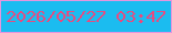 文字の大きさ：4、枠の色：e496de、背景の色：1bbcf0、文字の色：e64c80 無料ブログパーツのブログ時計