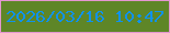 文字の大きさ：4、枠の色：e497d0、背景の色：5e8627、文字の色：1092ec 無料ブログパーツのブログ時計
