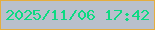 文字の大きさ：1、枠の色：e4ad3f、背景の色：b9c0cc、文字の色：0cda83 無料ブログパーツのブログ時計