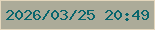 文字の大きさ：4、枠の色：e4d7bd、背景の色：acab99、文字の色：07656d 無料ブログパーツのブログ時計