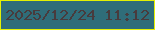 文字の大きさ：4、枠の色：e4f004、背景の色：2f6d79、文字の色：483b3d 無料ブログパーツのブログ時計
