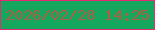 文字の大きさ：5、枠の色：e52b74、背景の色：15a75e、文字の色：a65f43 無料ブログパーツのブログ時計