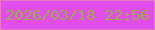 文字の大きさ：3、枠の色：e57db8、背景の色：e24ded、文字の色：9cab4a 無料ブログパーツのブログ時計