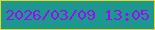 文字の大きさ：4、枠の色：e5d81e、背景の色：1c9891、文字の色：9310f3 無料ブログパーツのブログ時計