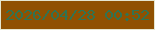 文字の大きさ：3、枠の色：e5e6cf、背景の色：905101、文字の色：317352 無料ブログパーツのブログ時計