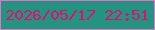 文字の大きさ：3、枠の色：e674c1、背景の色：249482、文字の色：e30c70 無料ブログパーツのブログ時計