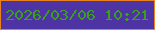 文字の大きさ：1、枠の色：e68220、背景の色：4e33a5、文字の色：3b9f1c 無料ブログパーツのブログ時計