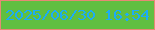 文字の大きさ：1、枠の色：e68975、背景の色：60bf41、文字の色：1cacf6 無料ブログパーツのブログ時計