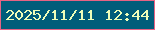 文字の大きさ：5、枠の色：e76384、背景の色：015d7a、文字の色：eefeb9 無料ブログパーツのブログ時計