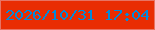 文字の大きさ：3、枠の色：e77464、背景の色：e92d03、文字の色：028adc 無料ブログパーツのブログ時計