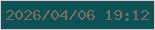 文字の大きさ：3、枠の色：e7c6c7、背景の色：0d5256、文字の色：7b6b60 無料ブログパーツのブログ時計