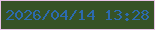 文字の大きさ：3、枠の色：e8c4e7、背景の色：365326、文字の色：2c6aae 無料ブログパーツのブログ時計