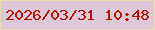 文字の大きさ：5、枠の色：e8e1af、背景の色：dcc8d9、文字の色：ba1200 無料ブログパーツのブログ時計