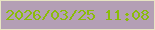文字の大きさ：4、枠の色：e8e5c4、背景の色：b49fb5、文字の色：8bbc09 無料ブログパーツのブログ時計