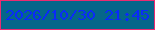 文字の大きさ：5、枠の色：ea2b71、背景の色：05668a、文字の色：0a2af9 無料ブログパーツのブログ時計