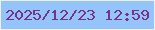 文字の大きさ：1、枠の色：eaf1f9、背景の色：94c4fa、文字の色：763386 無料ブログパーツのブログ時計