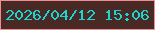文字の大きさ：5、枠の色：ec8e93、背景の色：482924、文字の色：1cd5d3 無料ブログパーツのブログ時計