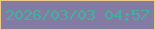 文字の大きさ：2、枠の色：ecc986、背景の色：837ba3、文字の色：43b1a0 無料ブログパーツのブログ時計