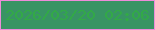 文字の大きさ：4、枠の色：ed8cda、背景の色：389464、文字の色：32a947 無料ブログパーツのブログ時計