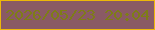 文字の大きさ：2、枠の色：edb809、背景の色：8a5a64、文字の色：7e7d17 無料ブログパーツのブログ時計