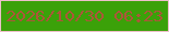 文字の大きさ：4、枠の色：edc0c9、背景の色：3ba109、文字の色：ac5639 無料ブログパーツのブログ時計
