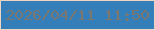文字の大きさ：4、枠の色：edd5c4、背景の色：347fb9、文字の色：7a7670 無料ブログパーツのブログ時計