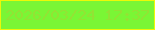 文字の大きさ：4、枠の色：edf808、背景の色：7af635、文字の色：93e334 無料ブログパーツのブログ時計