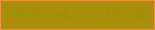 文字の大きさ：3、枠の色：f09539、背景の色：a98d0b、文字の色：9a9301 無料ブログパーツのブログ時計