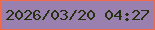 文字の大きさ：1、枠の色：f16a4c、背景の色：9a80ae、文字の色：25300e 無料ブログパーツのブログ時計
