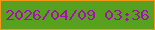 文字の大きさ：1、枠の色：f19918、背景の色：57a11e、文字の色：a212ad 無料ブログパーツのブログ時計