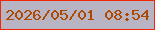 文字の大きさ：2、枠の色：f22706、背景の色：b9b4c4、文字の色：ab4802 無料ブログパーツのブログ時計