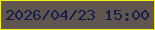 文字の大きさ：5、枠の色：f3f31a、背景の色：61554f、文字の色：131d4e 無料ブログパーツのブログ時計