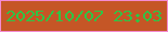 文字の大きさ：1、枠の色：f48bd1、背景の色：c55626、文字の色：2ec545 無料ブログパーツのブログ時計