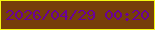 文字の大きさ：5、枠の色：f4f714、背景の色：763e0a、文字の色：6a0197 無料ブログパーツのブログ時計
