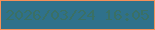 文字の大きさ：1、枠の色：f59059、背景の色：2f718b、文字の色：3a7065 無料ブログパーツのブログ時計