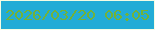 文字の大きさ：1、枠の色：f5fce4、背景の色：22acd6、文字の色：72b239 無料ブログパーツのブログ時計