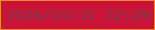 文字の大きさ：5、枠の色：f6882e、背景の色：ca1337、文字の色：7c3847 無料ブログパーツのブログ時計