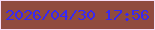 文字の大きさ：2、枠の色：f6ddf5、背景の色：904b3f、文字の色：3828f2 無料ブログパーツのブログ時計